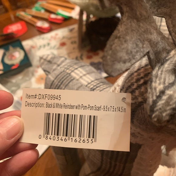 Flannel plush Reindeer Set of 2 🦌 - Picture 7 of 9